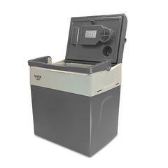 Nevera briebe Camp Portátil Eléctrica de Viaje Camping 28L Gris