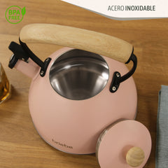 Tetera Retro 2.5L Pastel Rosa