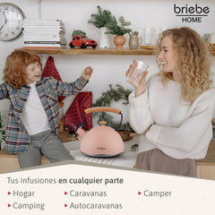 Tetera Retro 2.5L Pastel Rosa