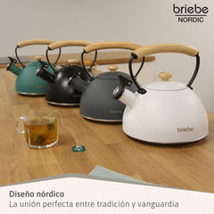 Tetera Nordic 2.5L Blanco