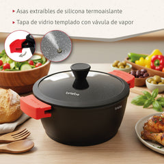Cazuela alta Black Titanium Ø 16