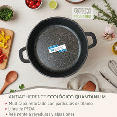 Cazuela baja Black Titanium Ø 32