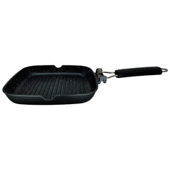 Grill Asador Ondulado Black Titanium 28x28cm
