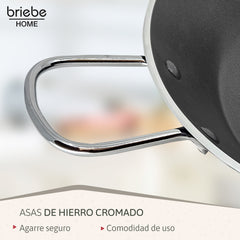 Paellera Inducción Zafrán 42cm 9-10 raciones