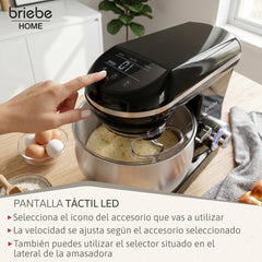 Batidora Amasadora 1800W KM1164 Negro