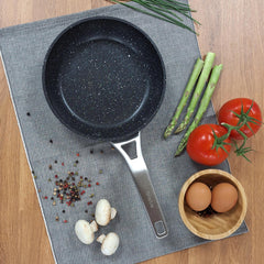Juego de 3 Sartenes Antiadherentes Inducción Black Titanium Ø 20-24-28 cm