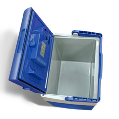 Nevera briebe Camp Portátil Eléctrica de Viaje Camping 28L Azul
