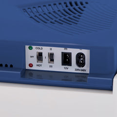 Nevera briebe Camp Portátil Eléctrica de Viaje Camping 28L Azul