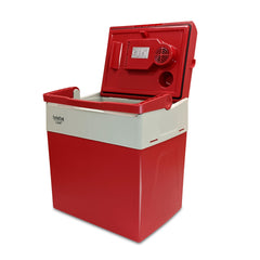Nevera briebe Camp Portátil Eléctrica de Viaje Camping 28L Roja