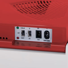 Nevera briebe Camp Portátil Eléctrica de Viaje Camping 28L Roja