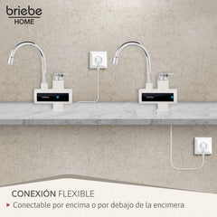 Grifo Eléctrico Instantáneo de Mesa para Cocina Agua Caliente al Instante y Bajo Consumo