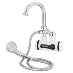 Grifo / Ducha Eléctrico Instantáneo de Pared para Baño Agua Caliente al Instante Indicador Temperatura Bajo Consumo
