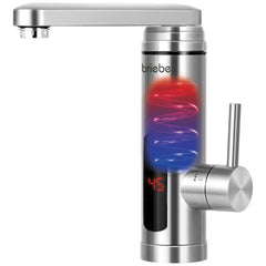 Grifo Eléctrico Instantáneo de Mesa para Cocina / Baño Agua Caliente al Instante Indicador Temperatura Acero Inox Bajo Consumo