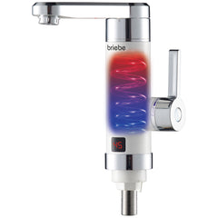Grifo Eléctrico Instantáneo de Mesa para Cocina / Baño Agua Caliente al Instante Indicador Temperatura Bajo Consumo