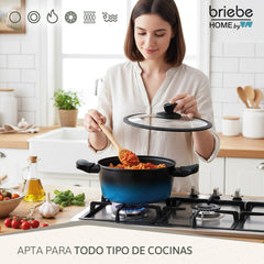 Batería Cocina MARE Inducción Acero Forjado 9 Piezas Fabricada en España