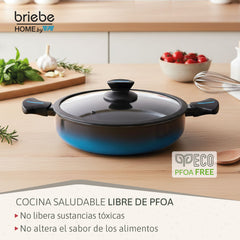 Cacerola MARE Baja Inducción Acero Forjado Ø 28 cm Fabricada en España