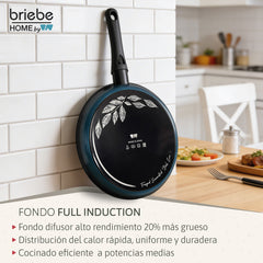 Sartén MARE Inducción Acero Forjado Ø 28 cm Fabricada en España