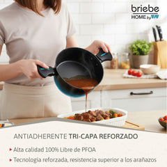 Cacerola MARE Inducción Acero Forjado Ø 20 cm Fabricada en España
