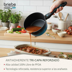 Cazo MARE Inducción Acero Forjado Ø 16 cm Fabricado en España