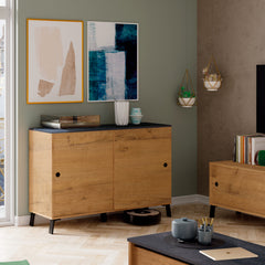 Aparador Lys 87x120x40 cm Madera 2 Puertas