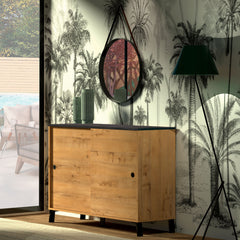 Aparador Lys 87x120x40 cm Madera 2 Puertas