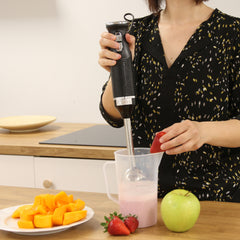 Set Batidora de Mano+Batidora de Varilla Elegance Negro