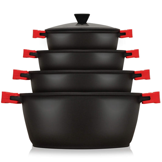 Batería Cocina Black Titanium Ø 16-20-24-28 cm