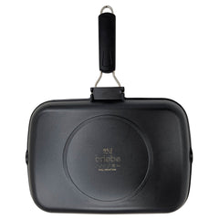 Grill Asador Ondulado Black Titanium 34x24cm