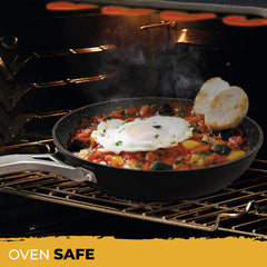 Juego de 3 Sartenes Antiadherentes Inducción Black Titanium Ø 18-20-24 cm