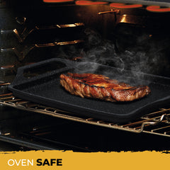 Bandeja Asadora Black Titanium 43x25cm