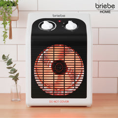 Calefactor Ventilador Eléctrico Portátil 2000W HT1182 Negro