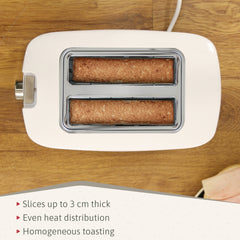 Set Tostador + Hervidor + Cafetera Elegance Blanco