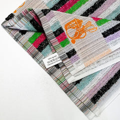 Set de 12 Paños de Cocina briebe Home 100% Algodón Rizo 50X50cm, Alta Absorción y Suavidad Rayas