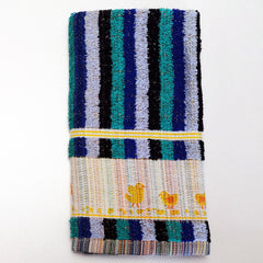 Set de 12 Paños de Cocina briebe Home 100% Algodón Rizo 50X50cm, Alta Absorción y Suavidad Rayas