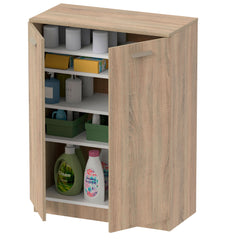 Armario Nova Bajo con Estantes 101x74x36 cm Cambrian