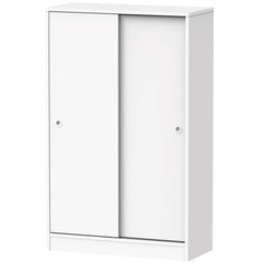 Armario Nova Bajo Correderas 120x74x33 cm Blanco