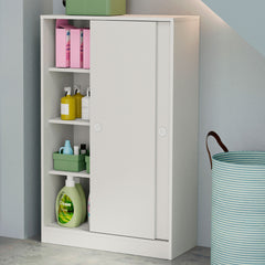 Armario Nova Bajo Correderas 120x74x33 cm Blanco