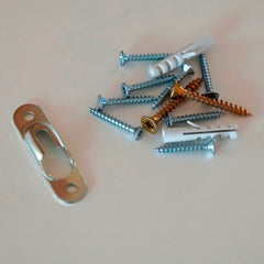 Cabecero Natura 160 50x160x3.2 cm Blanco/fondo Cambrian