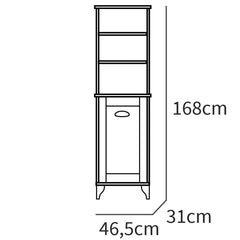 Columna Eterna 168x46.5x31 cm Blanco/Cambrian