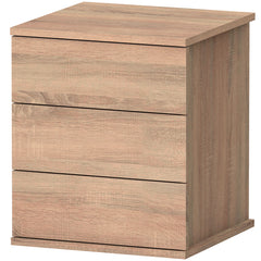 Mesita de Noche Serenade 3 Cajones 48.5x41x40 cm Cambrian