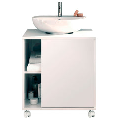 Mueble de Lavabo Esencia 64x59x45 cm Blanco alto brillo