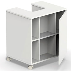 Mueble de Lavabo Esencia 64x59x45 cm Blanco alto brillo