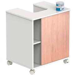 Mueble de Lavabo Esencia 64x59x45 cm Blanco alto brillo/Aurora
