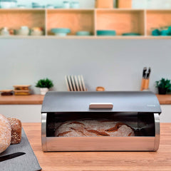 Set Metallic Panera + 3 Botes Antracita/Inox