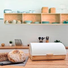 Panera Nordic Madera Bambu Blanco