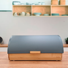 Panera Nordic Madera Bambu Gris