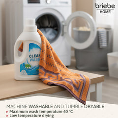 Set de 6 Paños de Cocina briebe Home 100% Algodón Rizo 50X50cm, Alta Absorción y Suavidad