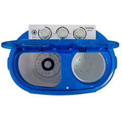 Mini Lavadora briebe Camp Portátil Camping con Centrifugado 3Kg Blanco/Azul