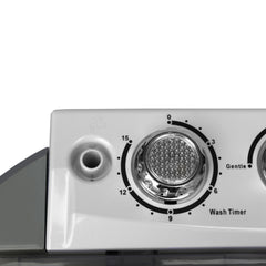 Mini Lavadora briebe Camp Portátil Camping con Centrifugado 3Kg Blanco/Gris