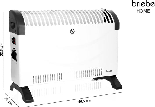 Convector 3 Niveles 2000W CH128215 Blanco